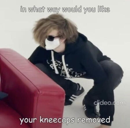 Gremlin Ranboo wants your kneecaps 😈
